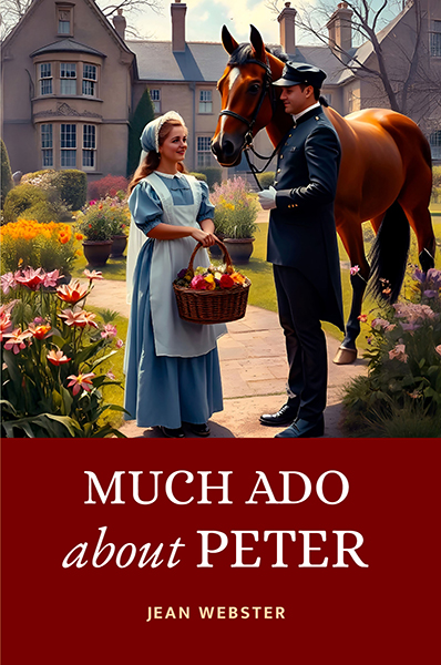 Book cover: Much Ado About Peter by Jean Webster